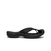 Men's Waimea Leather Flip-Flop | Black/Black