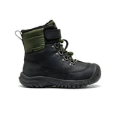 Little Kids' Kanibou Waterproof Winter Boot | Black/Bronze Green