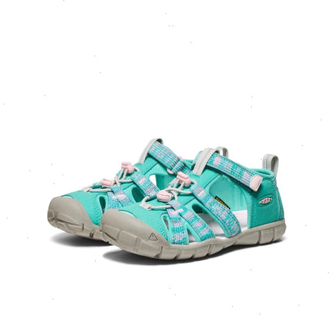 Big Kids' Seacamp II CNX  |  Bright Aqua/Giggle Pink