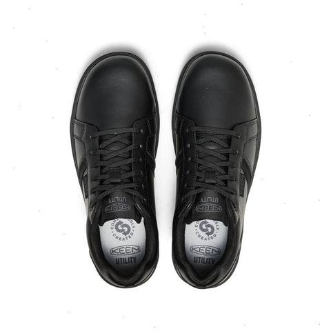 Men's Kenton WTX Work Shoe (Soft Toe)  |  Black/Black