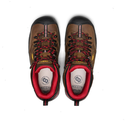 Men's Pittsburgh Energy 6" Waterproof Boot (Carbon Toe)  |  Bison/Black