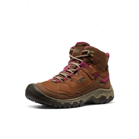 Women's Targhee IV Waterproof Hiking Boot  |  Bison/Beaujolais