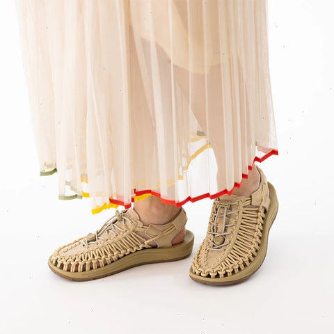 Women's UNEEK Sneaker  |  Safari/Safari