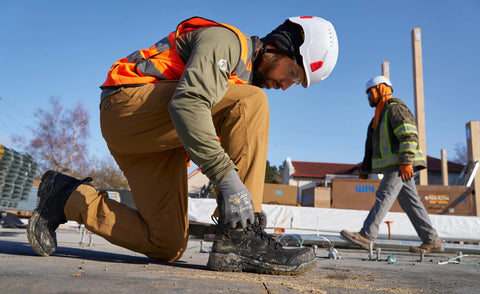 Men's Evanston 6" Waterproof Boot (Carbon Toe)  |  Black/Black