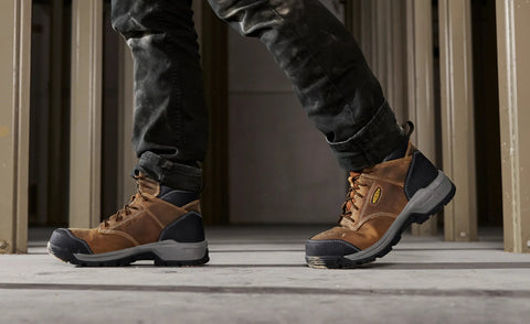 Men's Evanston 6" ESD Boot (Carbon Toe)  |  Bison/Black