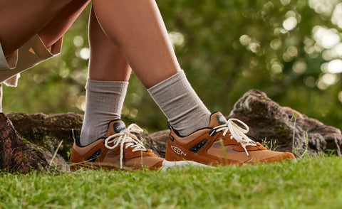 Women's Hightrail Waterproof Hiking Shoe  |  Birch/Daffodil