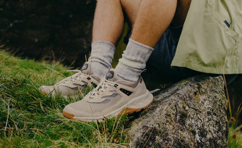 Men's Hightrail Waterproof Hiking Shoe  |  Safari/Roasted Pecan