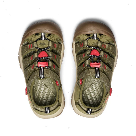 Little Kids' Newport H2  |  Martini Olive/Aura Orange