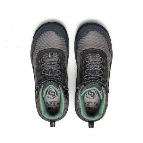 Women's Skokie Waterproof Work Boot (Carbon Toe)  |  Magnet/Black