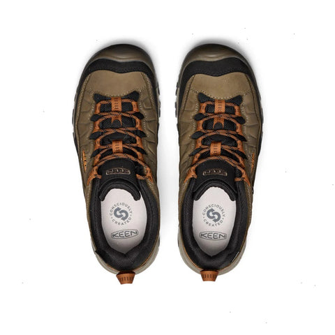 Men's Targhee IV Waterproof Hiking Shoe  |  Sea Turtle/Roasted Pecan