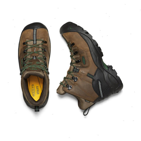 Men's Pittsburgh Energy 6" Waterproof Boot (Carbon Toe)  |  Cascade Brown/Greener Pastures