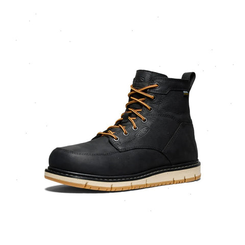 Men's San Jose 6" Waterproof Boot (Aluminum Toe)  |  Black/Gum