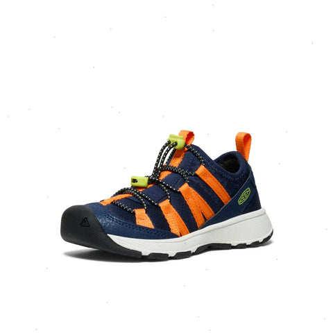 Little Kids' Motozoa Sneaker  |  Naval Academy/Bright Marigold