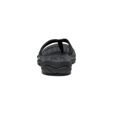 Women's Kona Leather Flip-Flop  |  Black/Vapor