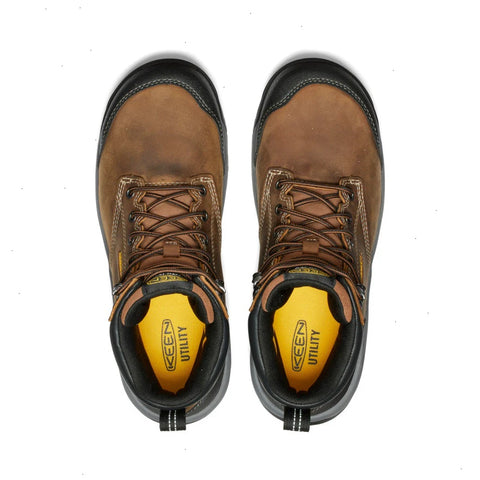 Men's Evanston 6" Waterproof Boot (Carbon Toe)  |  Bison/Black