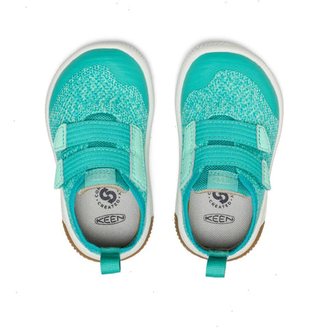Toddlers' KNX Knit Double Strap  |  Bright Aqua/Cabbage