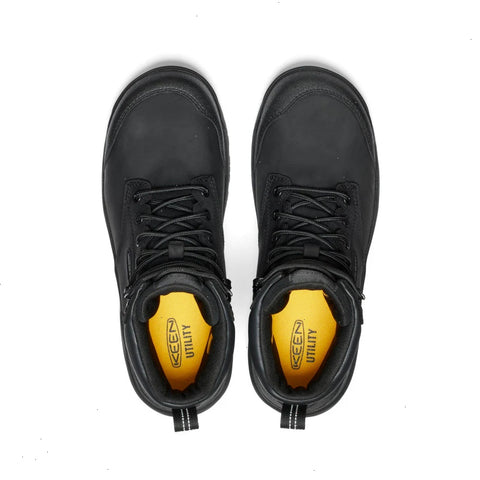 Men's Evanston 6" Waterproof Boot (Carbon Toe)  |  Black/Black