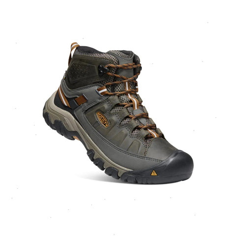 Men's Targhee III Waterproof Mid  |  Black Olive/Golden Brown