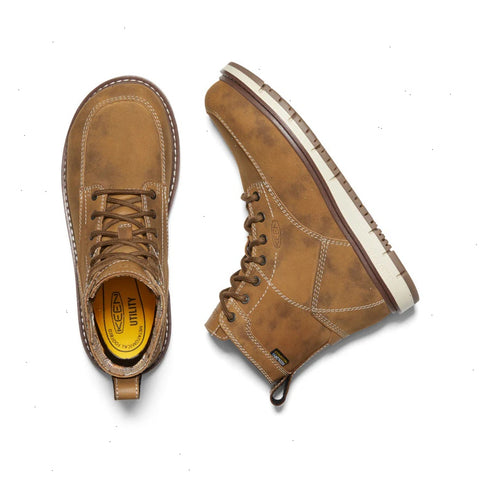 Women's San Jose 6" Waterproof Boot (Aluminum Toe)  |  Almond/Gum