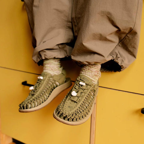 Women's UNEEK Sneaker  |  Martini Olive/Safari
