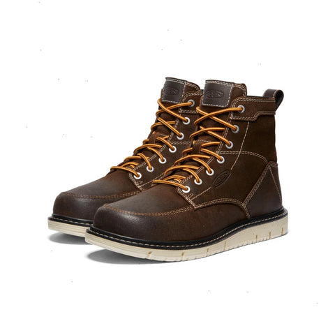 Men's San Jose 6" Boot (Soft Toe)  |  Coffee Bean/Star White