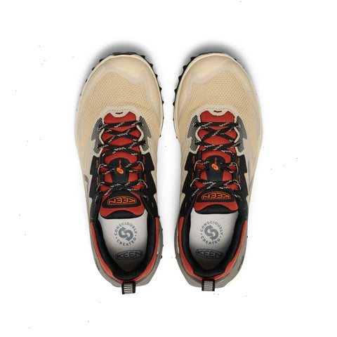 Men's Zionic NXT Waterproof Hiking Shoe  |  Safari/Red Ochre