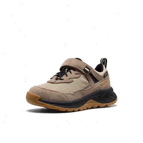 Little Kids' Hightrail Waterproof Hiking Shoe  |  Brindle/Oak Buff