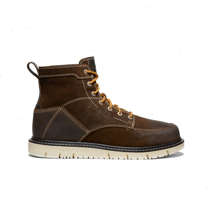 Men's San Jose 6" Boot (Soft Toe)  |  Coffee Bean/Star White