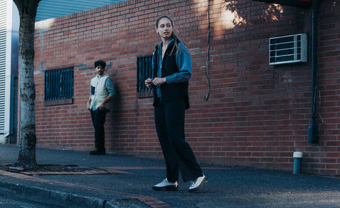 Women's KS Mino Sneaker  |  Iceberg Green/Black