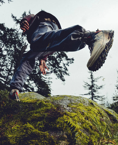 Men's Zionic NXT Waterproof Hiking Shoe  |  Safari/Red Ochre