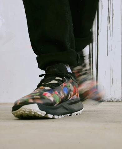 Men's 450 Dirt Hiking Shoe x Ultra Heavy & Palm Graphics  |  Multi/Black