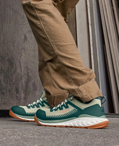 Women's Arvada Work Sneaker (Carbon Toe)  |  Black/Black