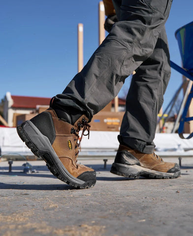 Men's Evanston 6" Waterproof Boot INT MET (Carbon Toe)  |  Bison/Black