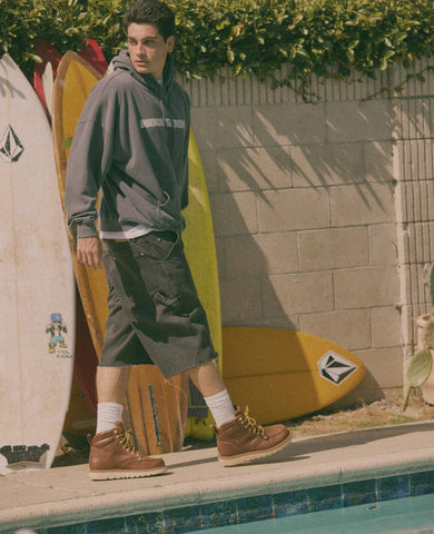 Men's Cincinnati 6" Boot (Soft Toe) x Noon Goons   |  Leather Brown/Off White