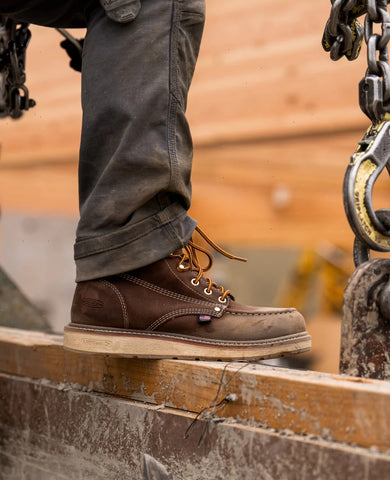 Men's Liberty 6" Waterproof Boot (Carbon Toe)  |  Black/Gum