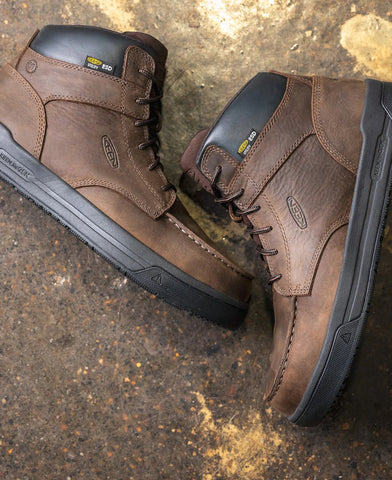 Men's Gibson ESD Boot (Carbon Toe)  |  Cascade Brown/Black