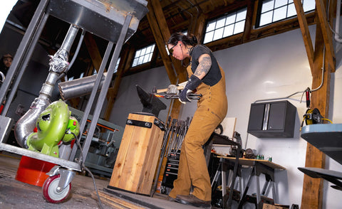 Women's San Jose Chelsea 90° Heel Boot (Aluminum Toe)  |  Cascade Brown/Black