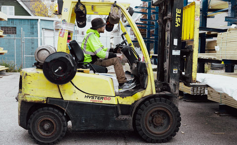 Men's Speedworks ESD Work Sneaker (Carbon Toe)  |  Steel Grey/Vintage Indigo
