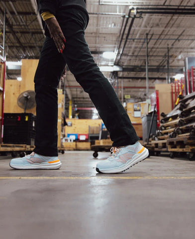 Women's Speedworks Work Sneaker (Carbon Toe)  |  Skyway/Black