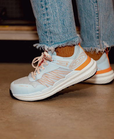 Women's Speedworks Work Sneaker (Carbon Toe)  |  Skyway/Black