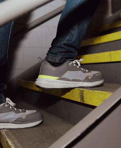 Men's Speedworks ESD Work Sneaker (Carbon Toe)  |  Steel Grey/Vintage Indigo