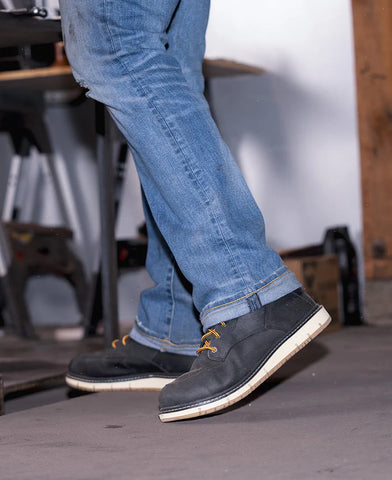 Men's San Jose 6" Waterproof Boot (Aluminum Toe)  |  Black/Gum