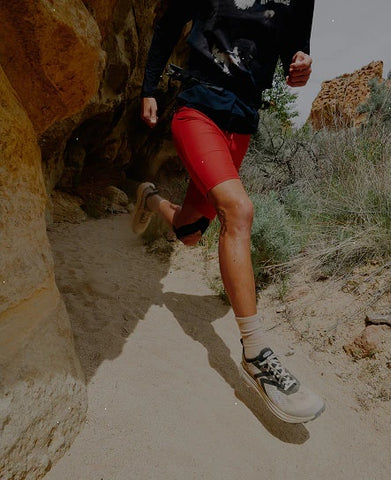 Men's Seek Trail Running Shoe  |  Grenadine/Ocean Depths