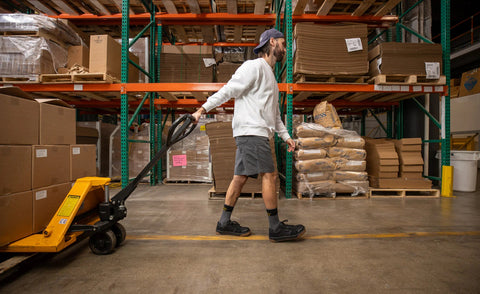 Men's Kenton Work Shoe (Carbon Toe)  |  Black/Gum