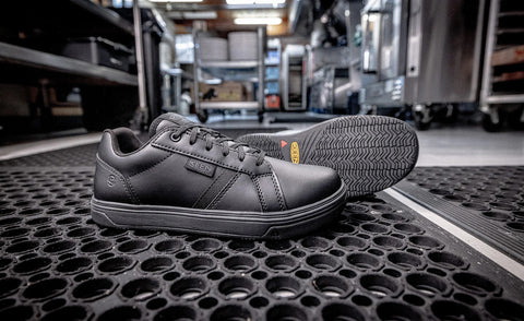 Men's Kenton WTX Work Shoe (Soft Toe)  |  Black/Black