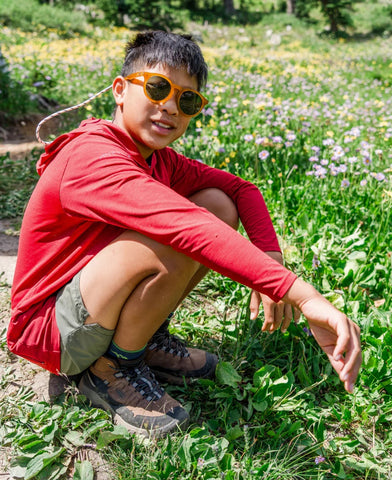 Little Kids' Targhee IV Waterproof Hiking Boot  |  Bison/Brindle