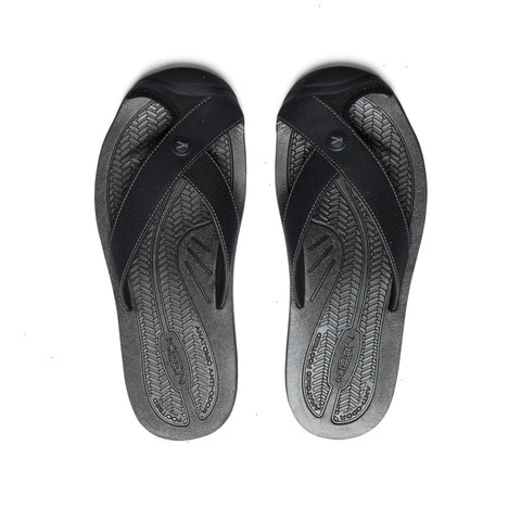 Men's Barbados Flip-Flop  |  Black/Steel Grey