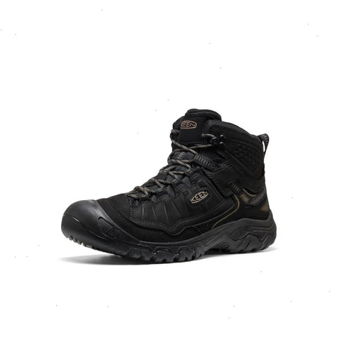 Men's Targhee IV Wide Waterproof Hiking Boot  |  Triple Black
