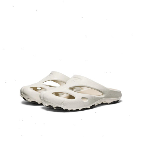 Women's Shanti Clog  |  White Latte