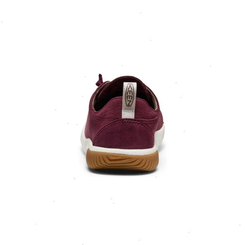 Big Kids' KNX Leather Sneaker  |  Fig/Star White